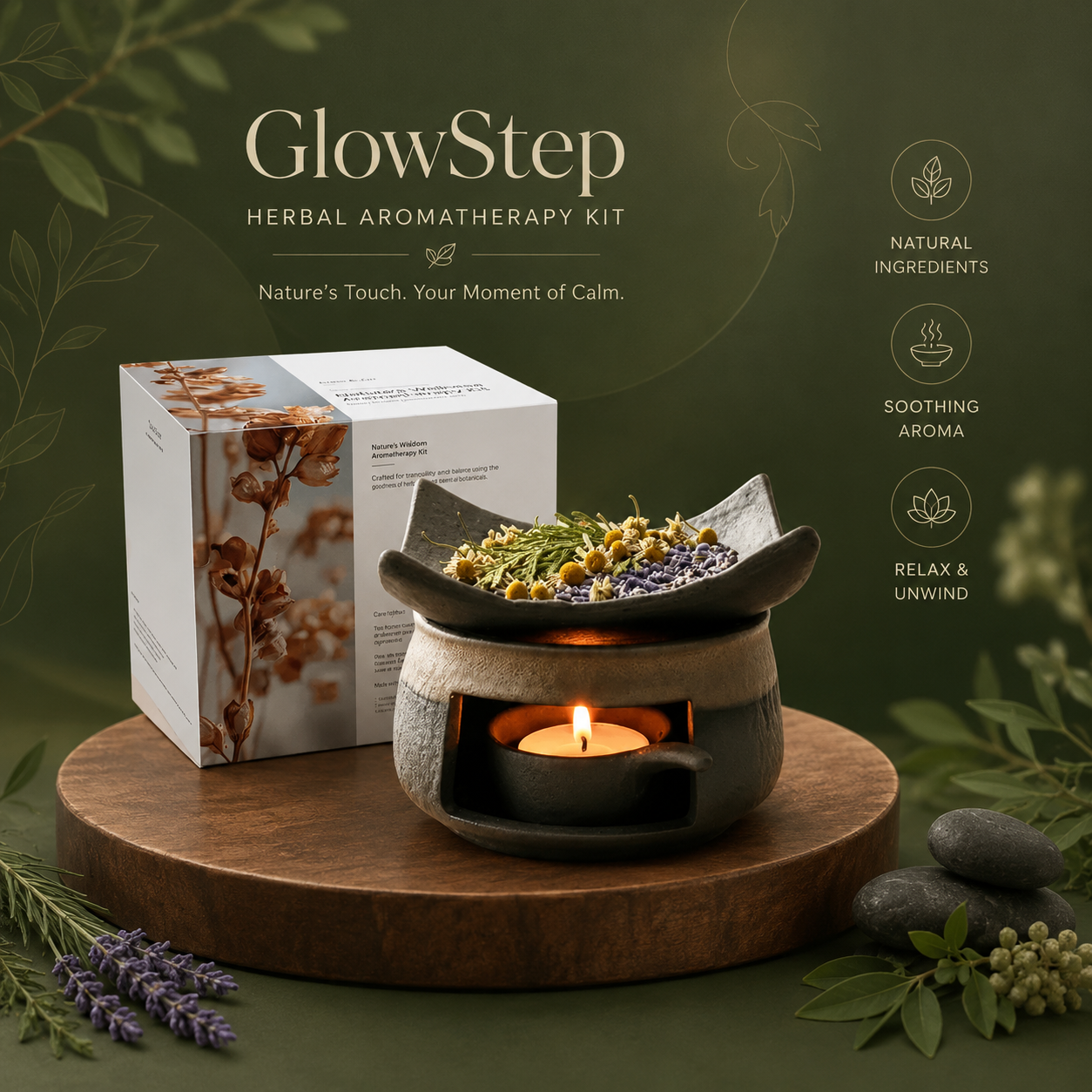 GlowStep - Herbal Aromatherapy Kit™