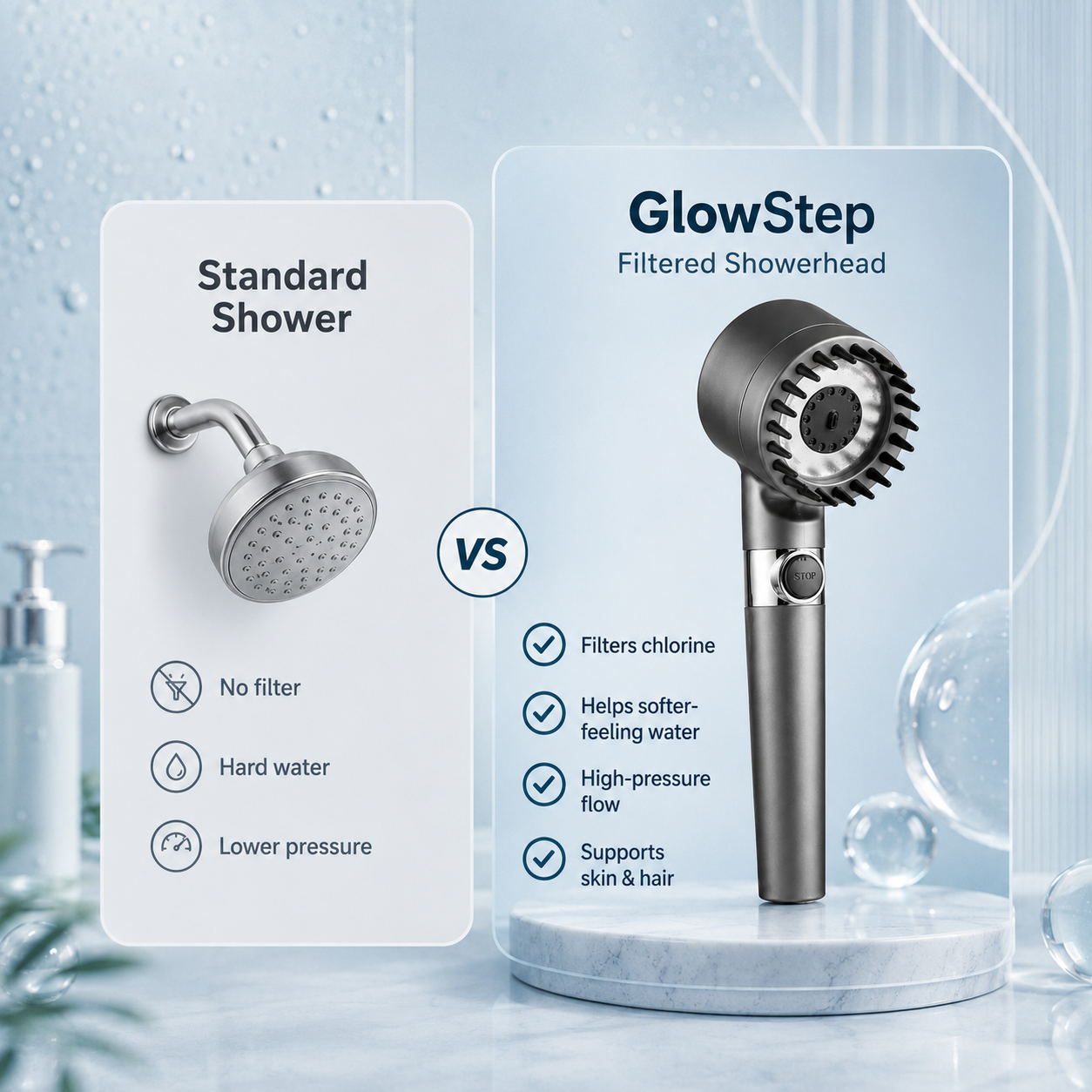 GlowStep - Showerhead Filter™