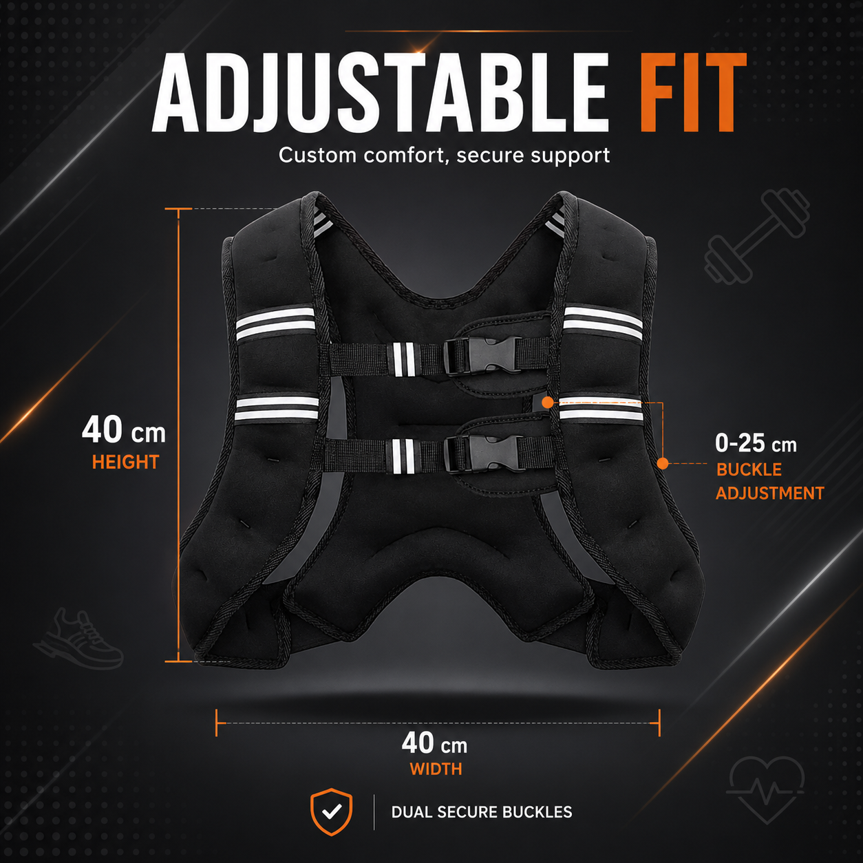 GlowStep - Weighted Training Vest™