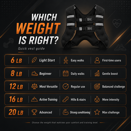 GlowStep - Weighted Training Vest™