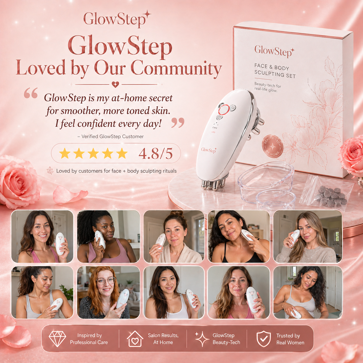 GlowStep - Body Sculpt Massager Device™